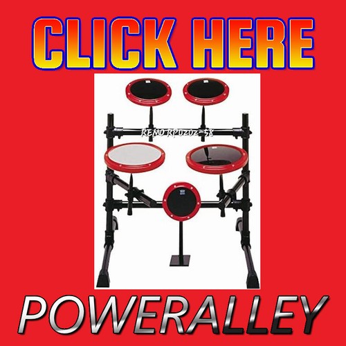 Remo RP0202-58 5-teiliges Tunable Practice Drum Pad Kit Set mit 2 KOSTENLOSEN Drumsticks - Bild 1 von 2