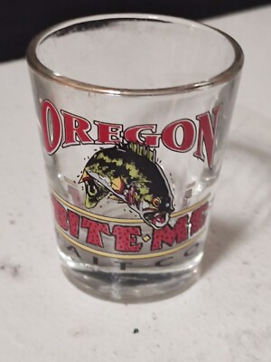 OREGON BITE ME, Bait Company, SHOT GLASS