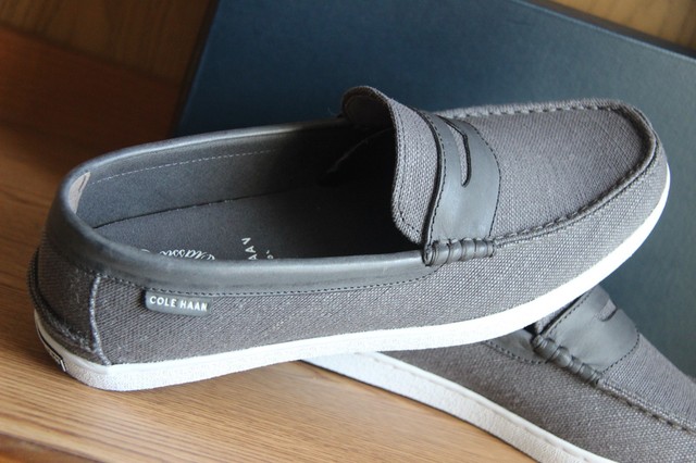 cole haan pinch weekender grey