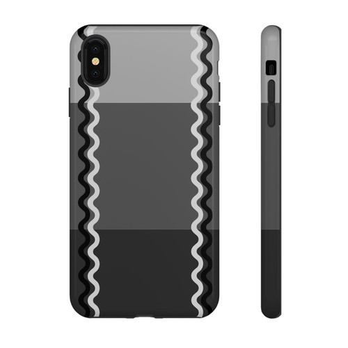 Gray Colorblock - Tough Phone Case for Iphone, Samsung Galaxy, Google Pixel - Picture 119 of 285
