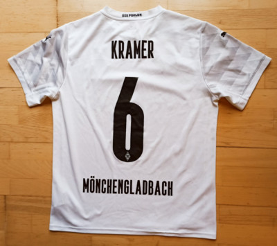 Puma Christoph Kramer 2020/2021 Heim Trikot Borussia Mönchengladbach BMG weiß L
