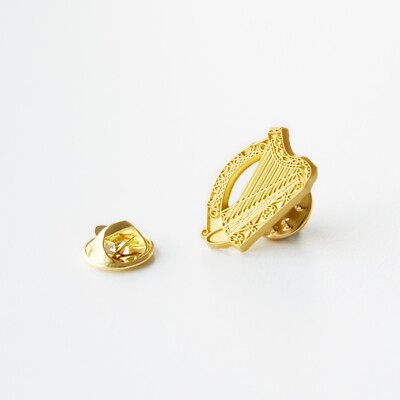 #ad #ad Irish Gold Harp Suit Pin: Elegance for Every Occasion Irish Wedding Lapel GBP 20.00