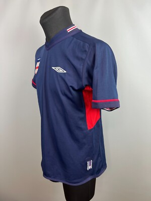 ENGLAND 2002 2004 AWAY SHIRT FOOTBALL SOCCER JERSEY UMBRO
