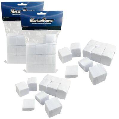 MaximalPower 500 Gun Cleaning Cotton 1-1/2'' Patches for 0.240 to 0.310 Bore