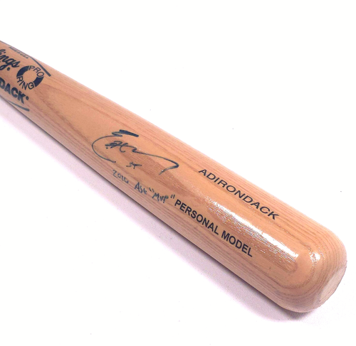 Eric Hosmer Signed Baseball Bat All Star MVP Inscribed KC Royals World Series