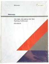 TEKTRONIX TDS 500B, 600B, 700A DIGITIZING OSCILLOSCOPES MANUAL 070-9382-01