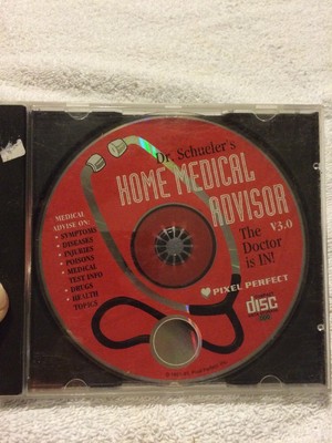 Dr. Schueler Home Medical Advisor V3.0 Win PC CD