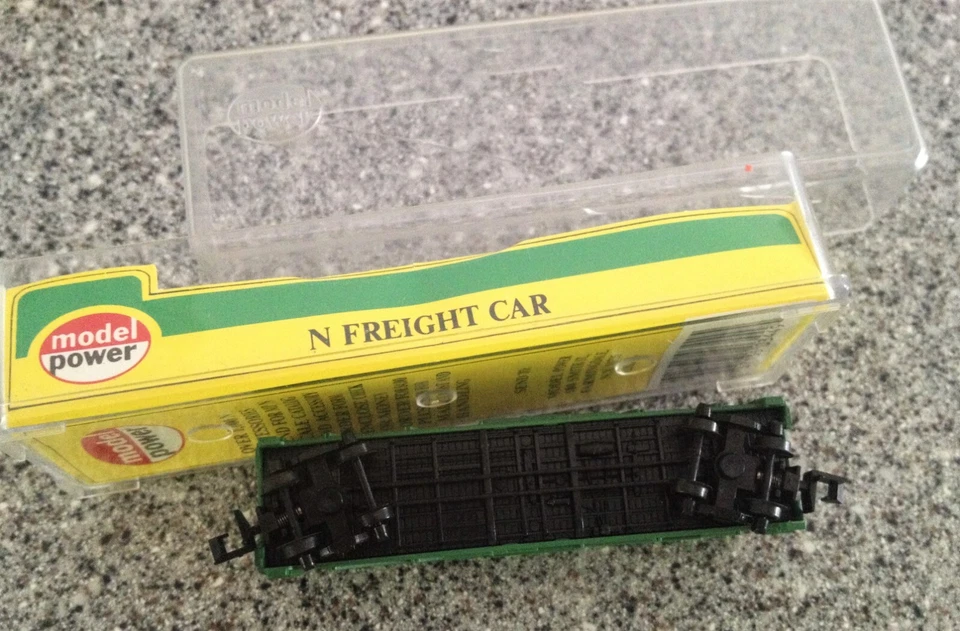 model power Rio Grande No. 3449 Cattle N Scale Freight Car 37713 Model Train - Image 2 of 3