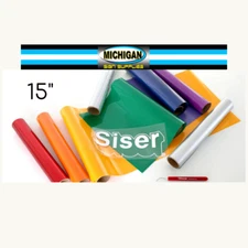 Siser EasyWeed® HTV Heat Transfer Vinyl for T-Shirts 15"