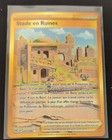 Carte Pokémon Stade en Ruines Gold 215/196 EB11 Origine Perdue FR