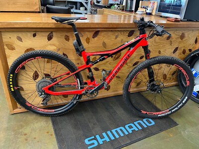Amazing Orange Cannondale Scalpel 5i Mountain Bike | eBay