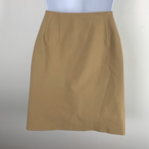 The Limited Womens Skirt sz 10 Beige Knee Length Pencil Lightweight Stretch - Picture 9 of 11