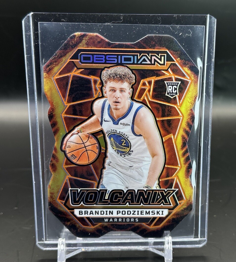 2023-24 BRANDIN PODZIEMSKI PANINI OBSIDIAN VOLCANIX RC SSP - CASE HIT !!!