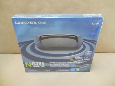 Linksys WRT610N Simultaneous Dual-N Band Wireless Router (New Still Sealed)