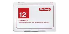 HU-FRIEDY Dental Mouth Mirror No 5 Rhodium     Pack /12        MIR5/12