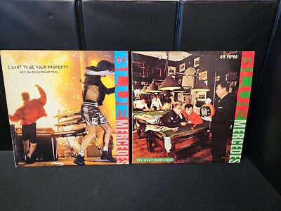 Blue Mercedes - See Want Must Have + I Want To Be Your Property - VINYL RECORD 
