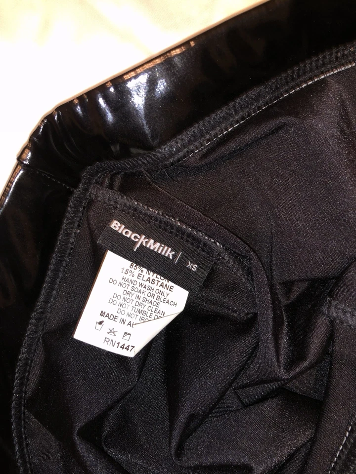 Blackmilk PVC Vinyl Leggings - Image 3 of 4