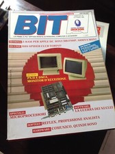 BIT RIVISTA PERSONAL COMPUTER RETRO GAMING VINTAGE N°76 1986 APPLE IIC