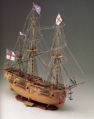 Corel SM41 Boot Modell Nave Endeavour Brigantine A Palo English Skala 1:50