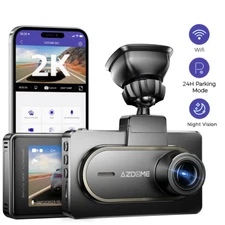 AZDOME 2K Dash Cam WIFI APP Car DVR Camera Parking Monitor Night Vision G-sensor