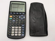 Texas Instruments TI-83 Handheld Graphing Calculator TESTED; DEAD PIXELS!