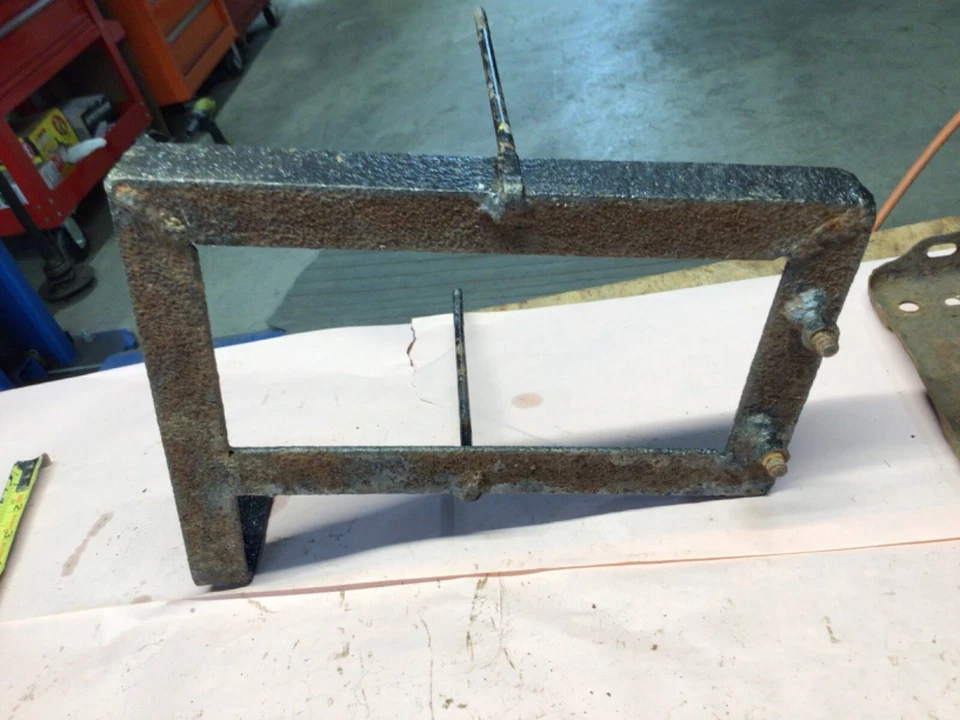 For 1956-1960 Ford F100 Truck Battery Support Old School 1957 1958 1959 - Image 4 of 4