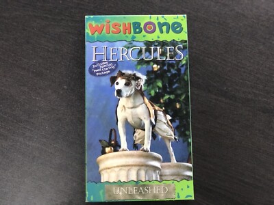 Wishbone Hercules Unleashed (VHS Tape 90s)Children’s Show Rare Green ...