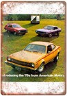 1973 American Motors AMC Prestige Vintage Auto Ad Retro Look Metal Sign A12679
