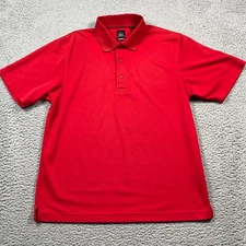 Page & Tuttle Polo Shirt Men's Medium Cool Swing Short Sleeve 1897 Jr Golf Team