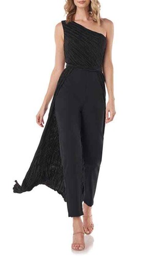 KAY UNGER Delaney One-shoulder Maxi 