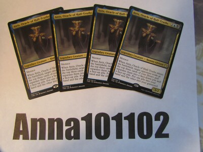 Atris, Oracle of Half Truths x4 4x LP NM, Theros Beyond Death