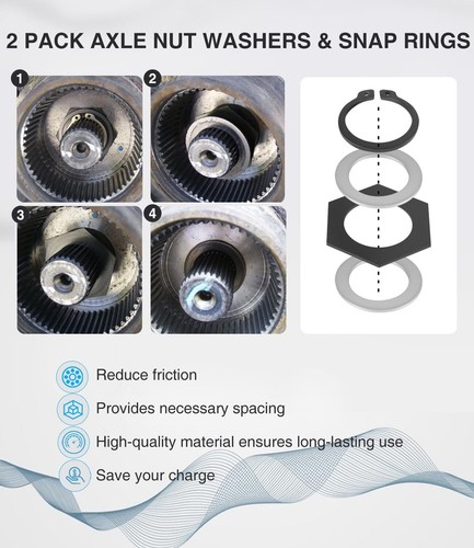 Front Axle Shaft Seal &Bearing Kit For 1998-2004 Ford Excursion F250/350/450/550 - Picture 9 of 12