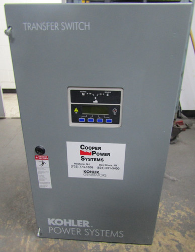 😍 KOHLER AUTOMATIC TRANSFER SWITCH 200A 480V 4P H60 WITH KEYS KSS-DMVA-0200S