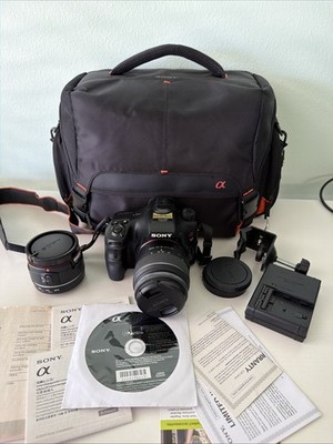 Sony Alpha SLT-A57 16.1MP DSLR Camera w/DT SAM 18-55mm Lens Kit