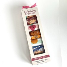 Strawberry Shortcake 7 Cozy Crew Socks Set Women's 4-10 New in Box