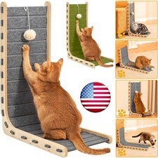 70cm Large Cat Scratcher L Shape Cat Scratch Pad Cat Scratching Cardboard Sofa