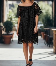 Prettygarden Shift Dress M Black Sleeveless Cocktail Party Minimalist