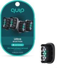 quip Ultra Brush Pod Refill Heads - 1Head brushes  - Verified quip Brush Head