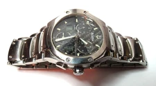 MENS SWISS BULOVA ACCUTRON BRECKENRIDGE C852385 SAPHPHIRE CRYSTAL WRISTWATCH