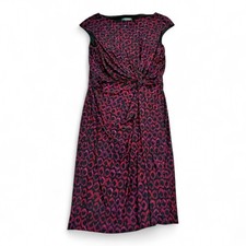 Ralph Lauren Twist Knot Asymmetrical Sheath Dress Sz 12