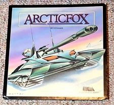 Arcticfox PC Big Box Game 86 Dynamix Electronic Arts CIB 5.25" Floppy EA Release