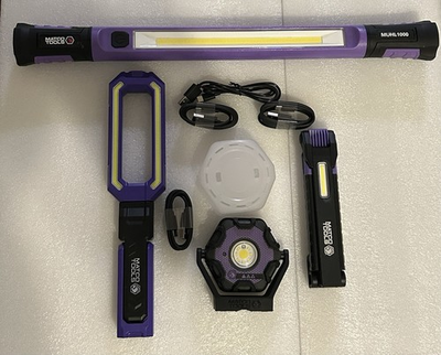 #ad Matco Tools Rechargeable LED Work Light Combo Set 4 Pieces $189.99