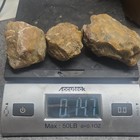 Agatized Chert Rough, Cabbing, Lapidary, 3 Pieces, 14.7oz — photo 1