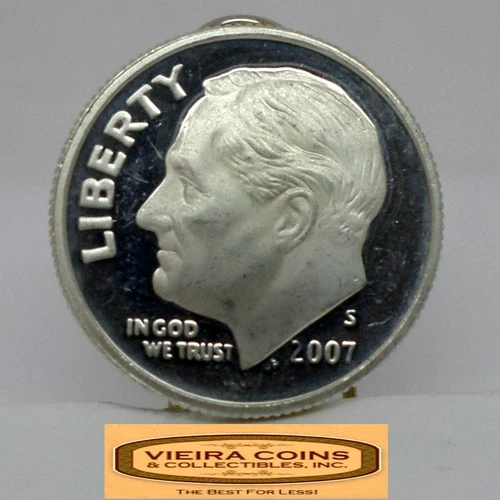 2007-S Roosevelt Silver Proof Dime  - #C57043NQ