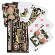 Elvis Playing Cards Deck Theory 11 Premium Made In USA King Of Rock & Roll New