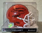 Johnny Manziel Autographed Cleveland Browns Mini Helmet