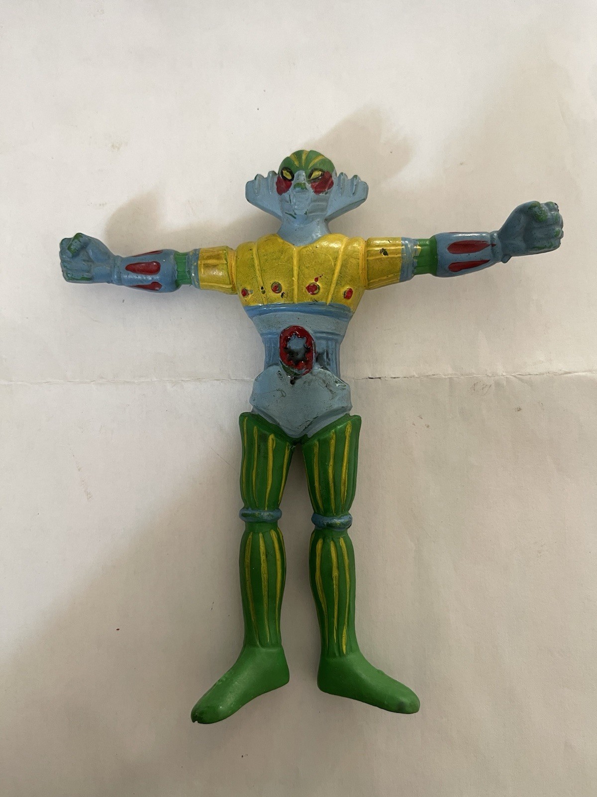 Robot Jeeg vintage in gomma