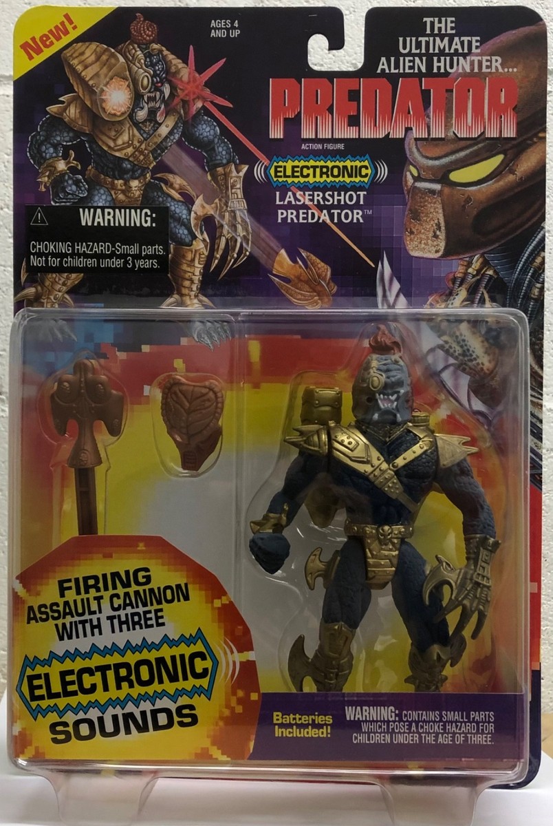 滅びの音(こえ) Kenner 3 Electronic Sounds Lasershot Predator Action Figure 1994
