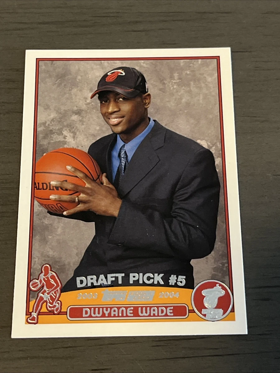 Topps Dwyane Wade Basketball Rookie Sports Trading Cards