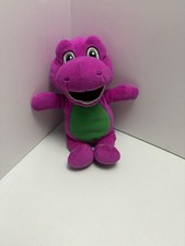 Fisher Price 2024 Barney s World 8.5in Plush Purple Dinosaur